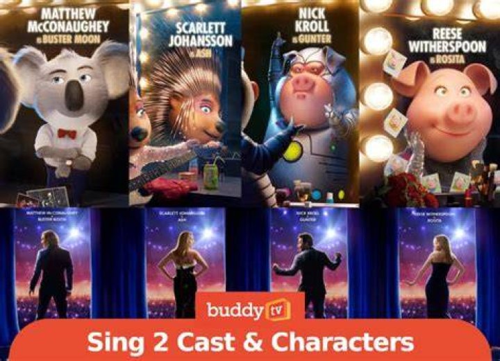 Sing 2 cast and characters guide