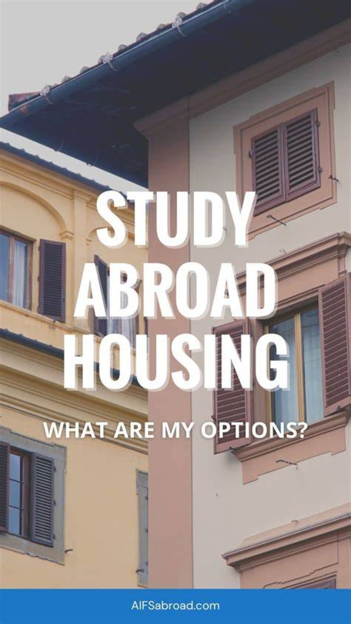 study abroad housing options