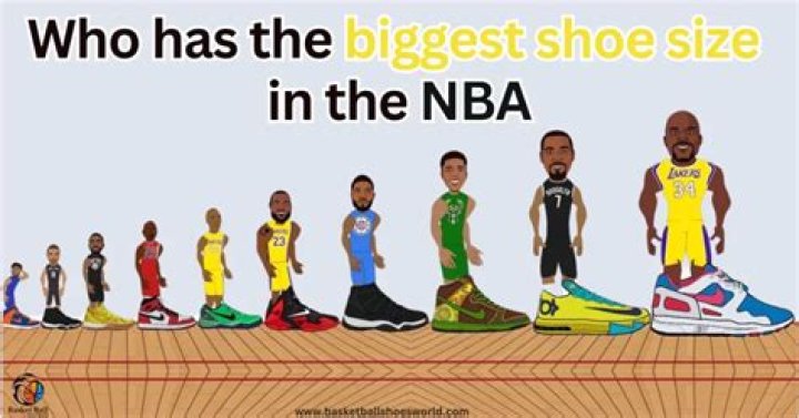 The biggest shoe size in the NBA: A list of the biggest shoe sizes in the NBA