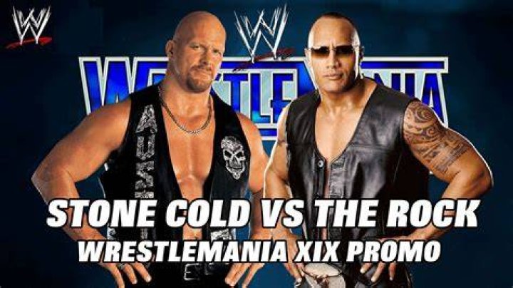 The Rock vs Stone Cold at WrestleMania