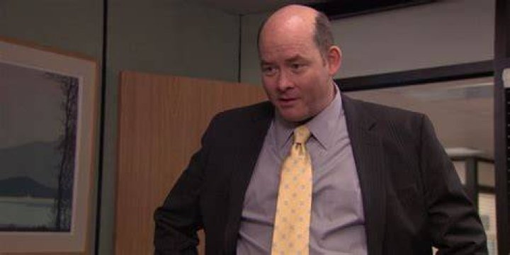 Todd Packer standing in Michael's office in The Office