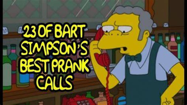 Top 10 Bart Prank Calls from the Simpsons