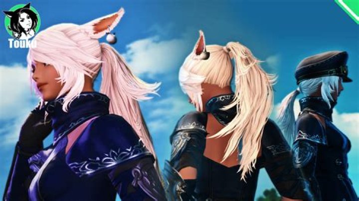 Unleashed Fluffy Practical Ponytail XIV Mod Archive