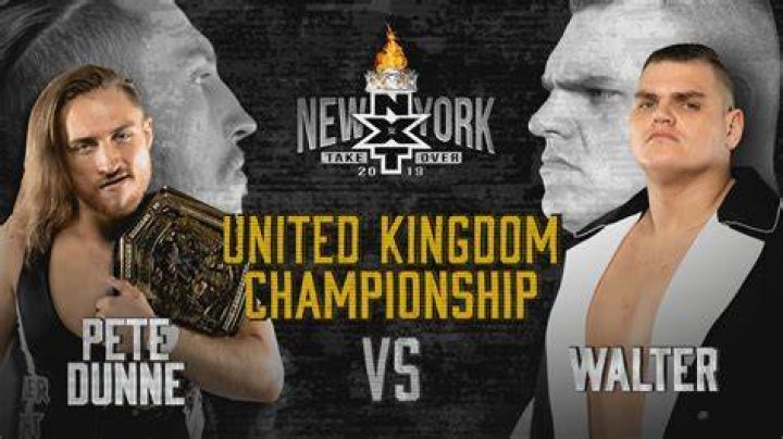 WALTER vs Pete Dunne NXT TakeOver New York