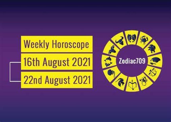 Weekly Horoscope (16th August to 21st August 2021)