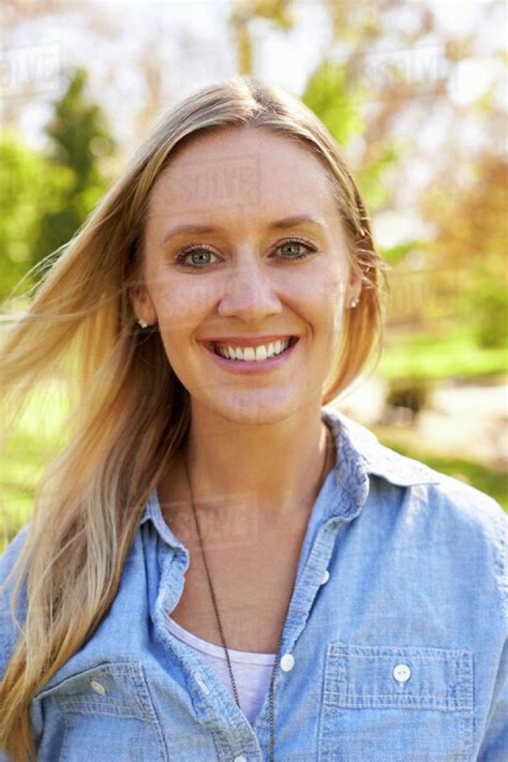 Woman smiling at camera